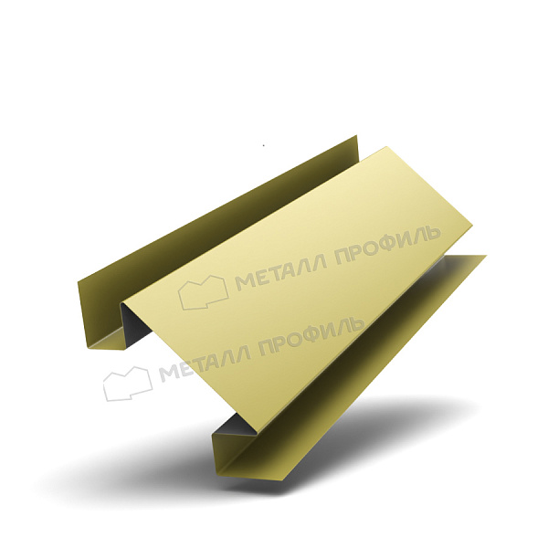 Планка угла внутреннего сложного 75х3000 (ПЭ-01-1018-0.5) ― купить по приемлемым ценам в Компании Металл Профиль.